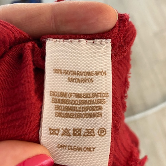 Red Lace Free People - Picture 6 of 12